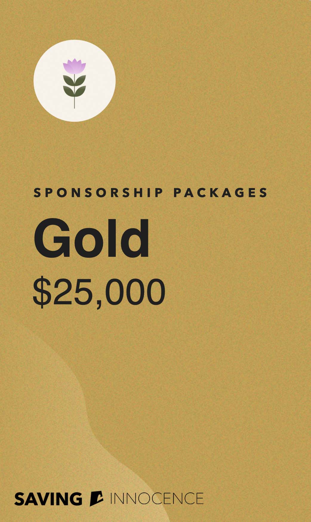 SI Gala 2023 Gold Sponsor $25,000