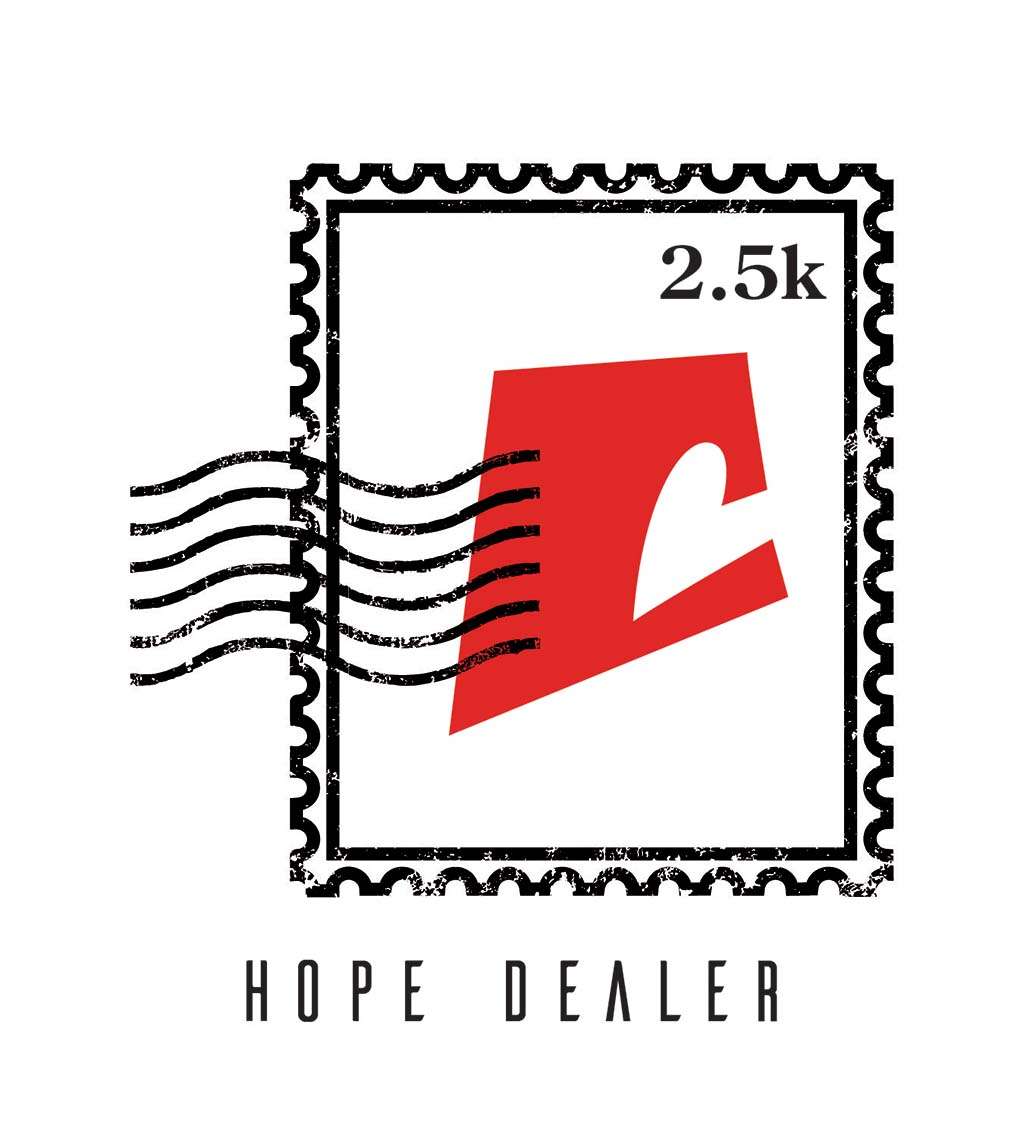 2.5k Hope Dealer stamp SI Gala Hope Dealer stamp